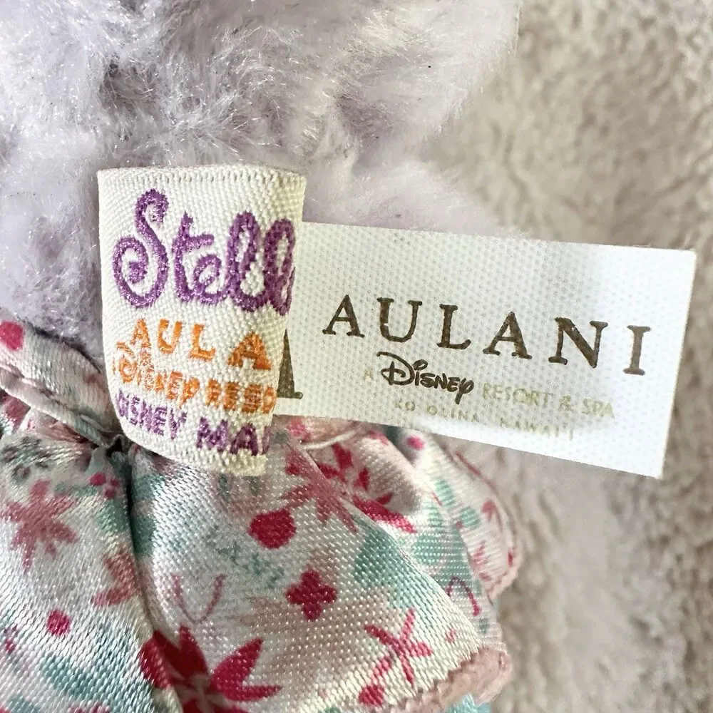 Disney Aulanli StellaLou Duffy Friend Keychain Resort Keyring Plush